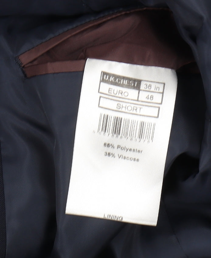 Limehaus Men's Blue Blazer, Size 38S, Formal Wear