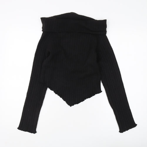 Collusion Women's Black Pullover Jumper, Size 10
