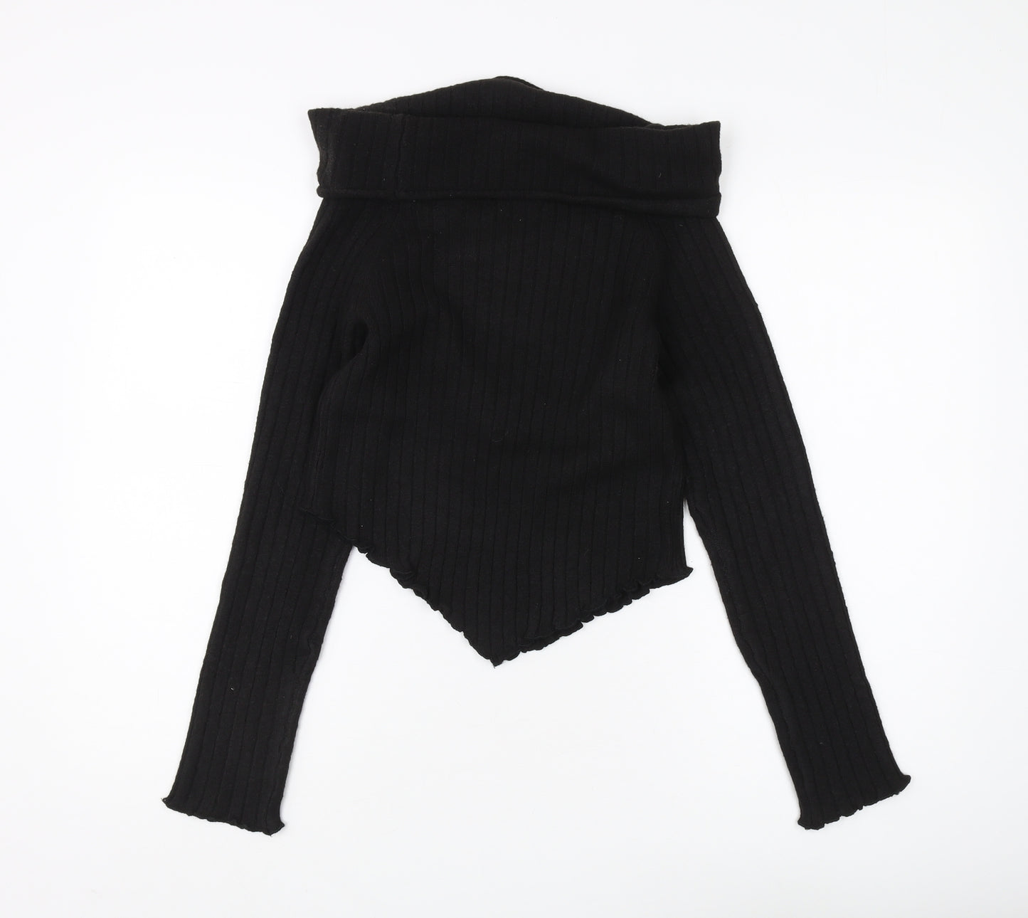 Collusion Women's Black Pullover Jumper, Size 10
