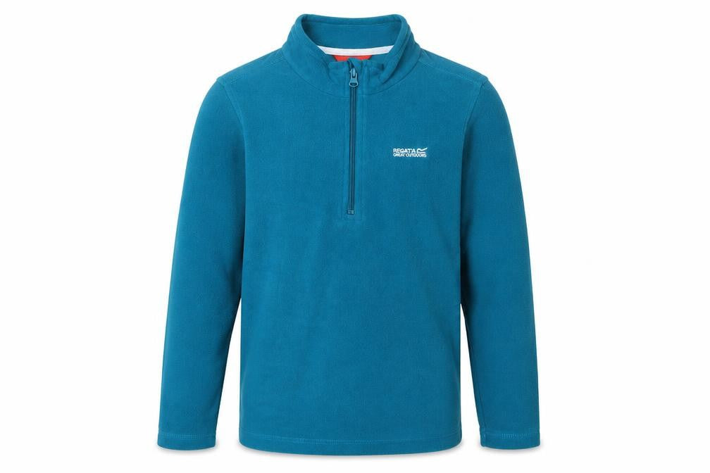 Regatta Boys Blue 1/4 Zip Fleece Sweatshirt 13 Years