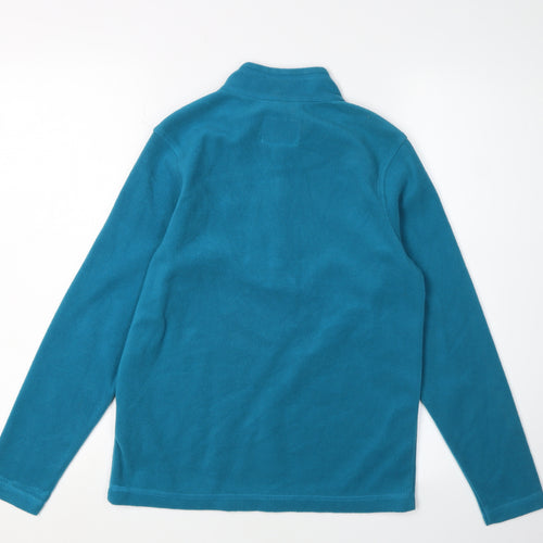 Regatta Boys Blue 1/4 Zip Fleece Sweatshirt 13 Years