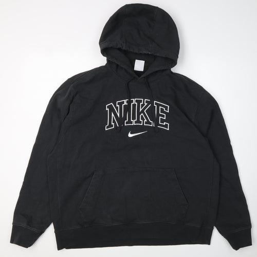Nike Men's Black XL Graphic Hoodie