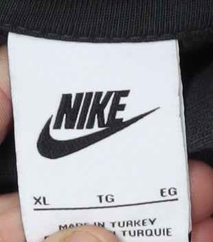 Nike Men's Black XL Graphic Hoodie