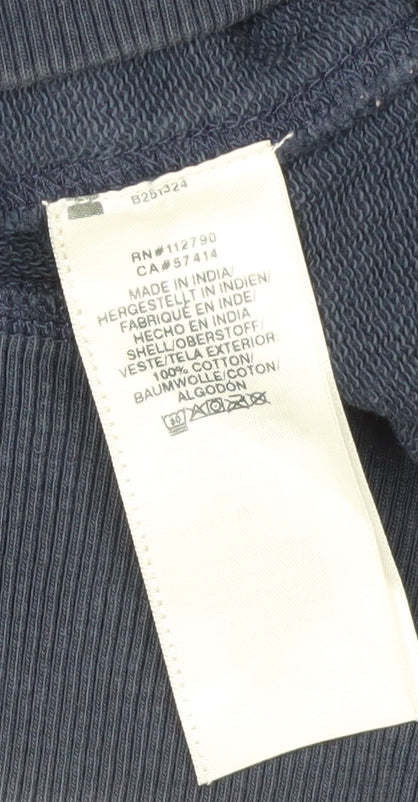 True Religion Men's Blue Full Zip Hoodie M