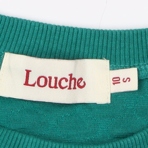 Louche Women's Green Pullover Sweatshirt Size S