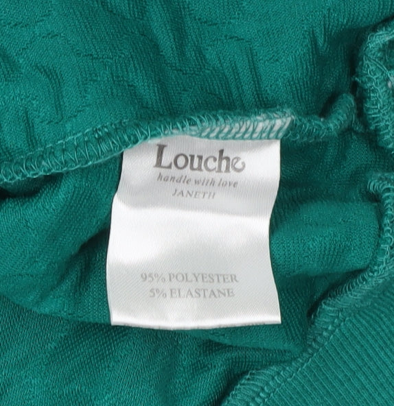 Louche Women's Green Pullover Sweatshirt Size S