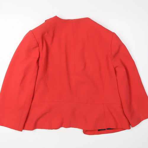 Principles by Ben de Lisi Red Women's Petite Blazer