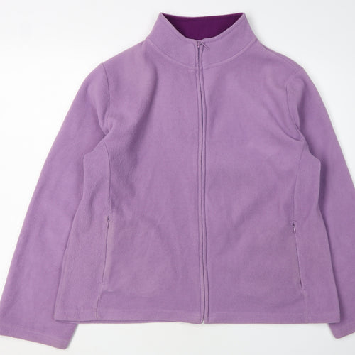 ISLE Essentials Women's Purple Fleece Jacket L