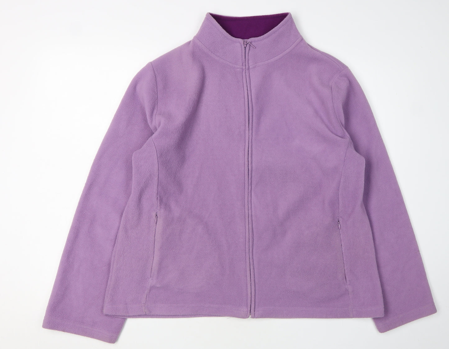 ISLE Essentials Women's Purple Fleece Jacket L