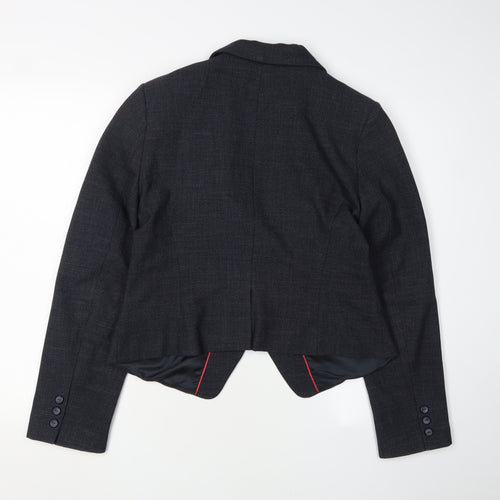 Next Women's Black Regular Fit Suit Jacket Size 14