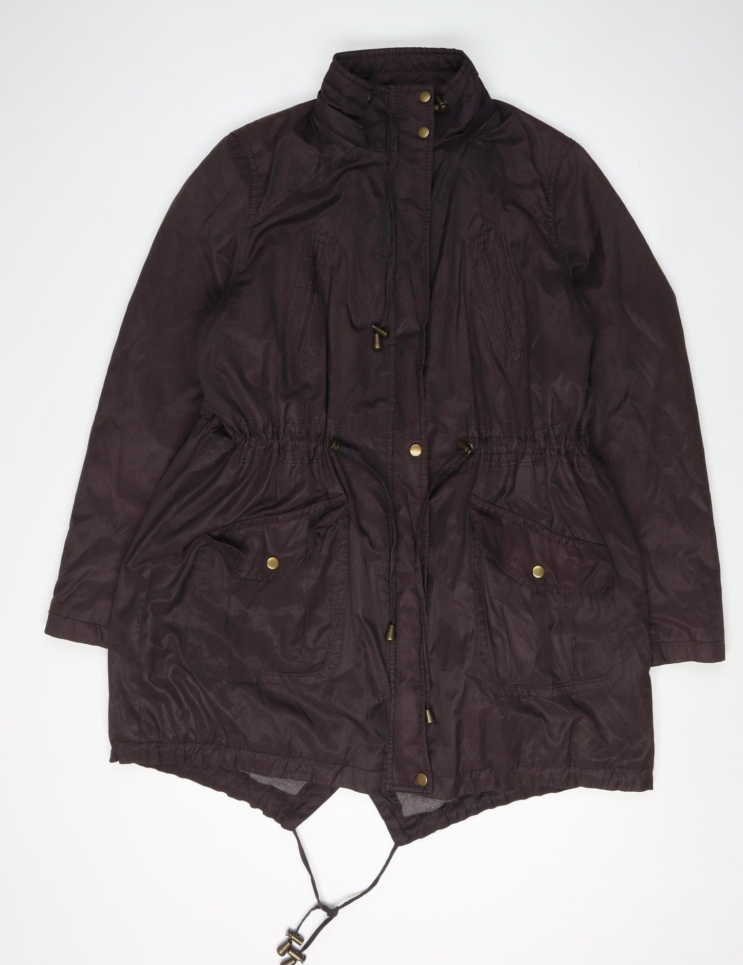 Marks and Spencer Women's Brown Parka, Size 18
