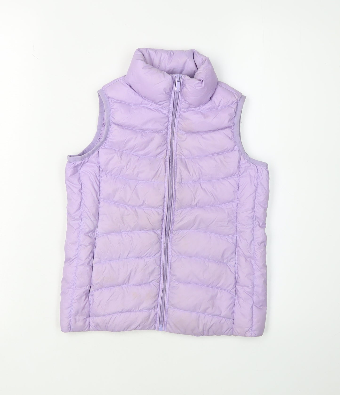 Bossini Girls Purple Puffer Jacket Size 8-9 Years