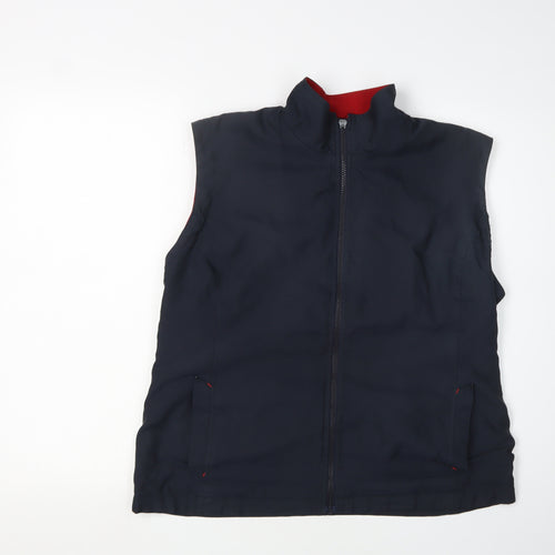 Dunnes Stores Black Unisex Waistcoat Size 14-16