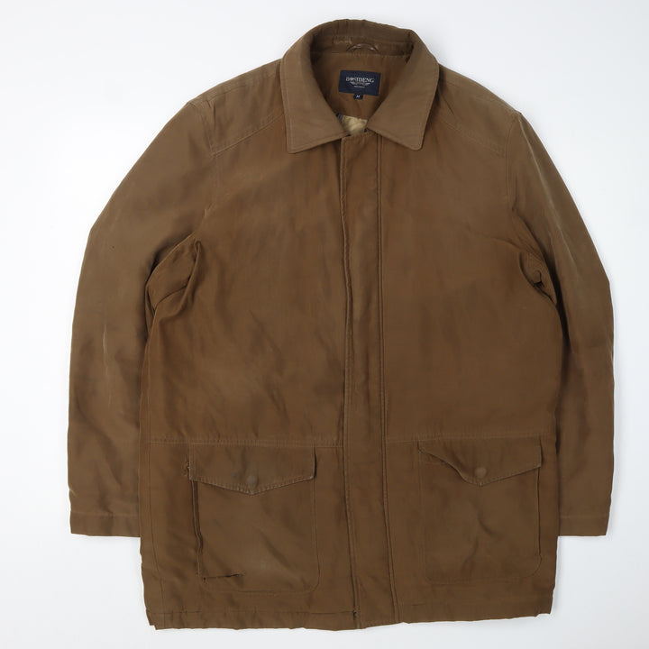 Bosideng Men's Brown Jacket - Size M with Pockets