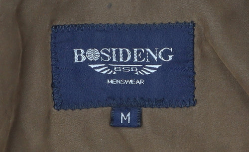 Bosideng Men's Brown Jacket - Size M with Pockets