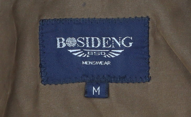Bosideng Men's Brown Jacket - Size M with Pockets
