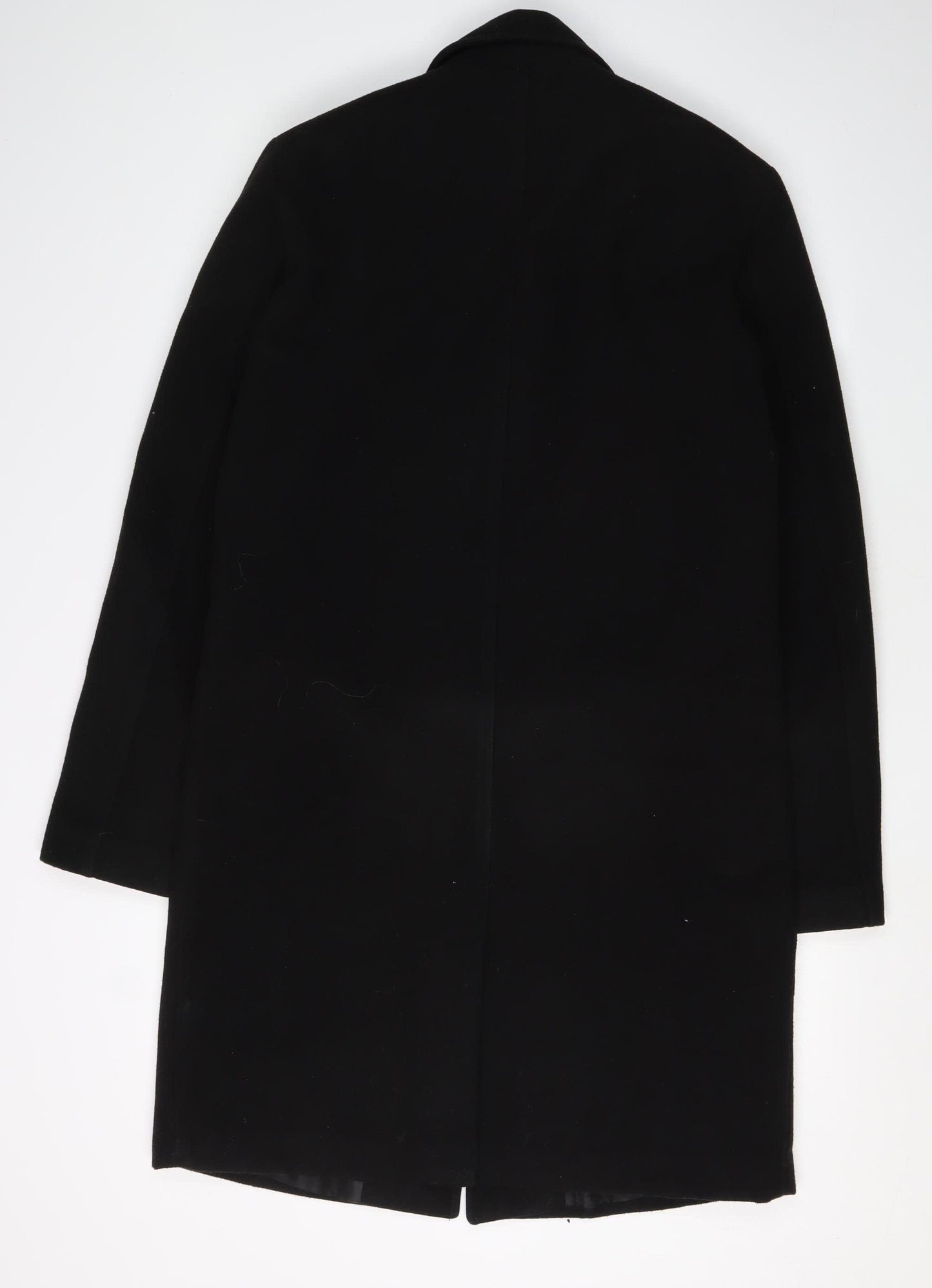 Process Black Women's Black Mid-Length Overcoat