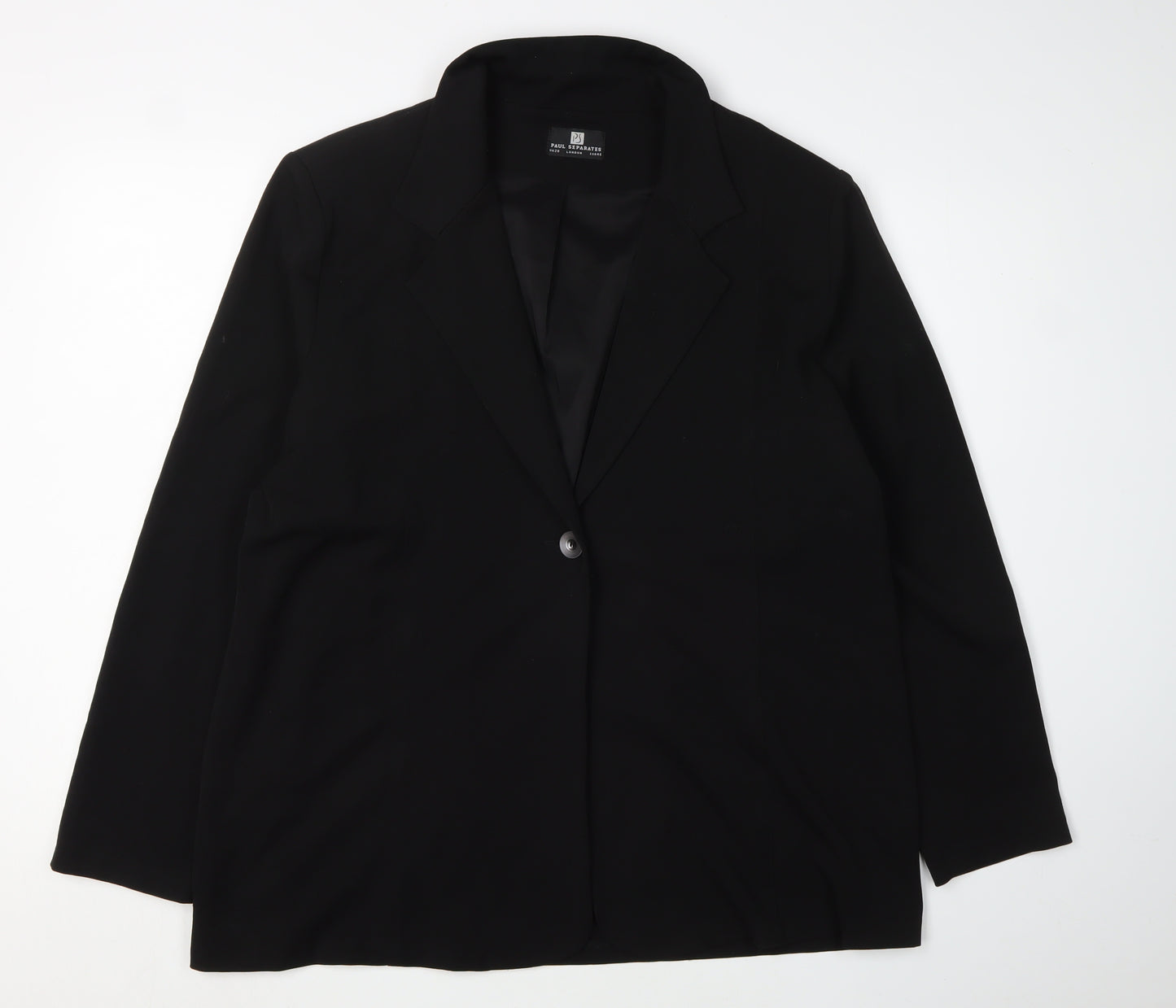 Paul Separates Women's Black Blazer UK 20 - Business Jacket