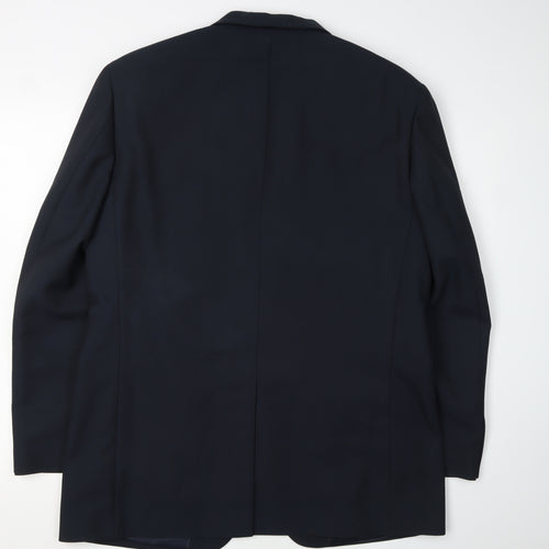 Greenwoods Men's Black Suit Jacket, Size 42R