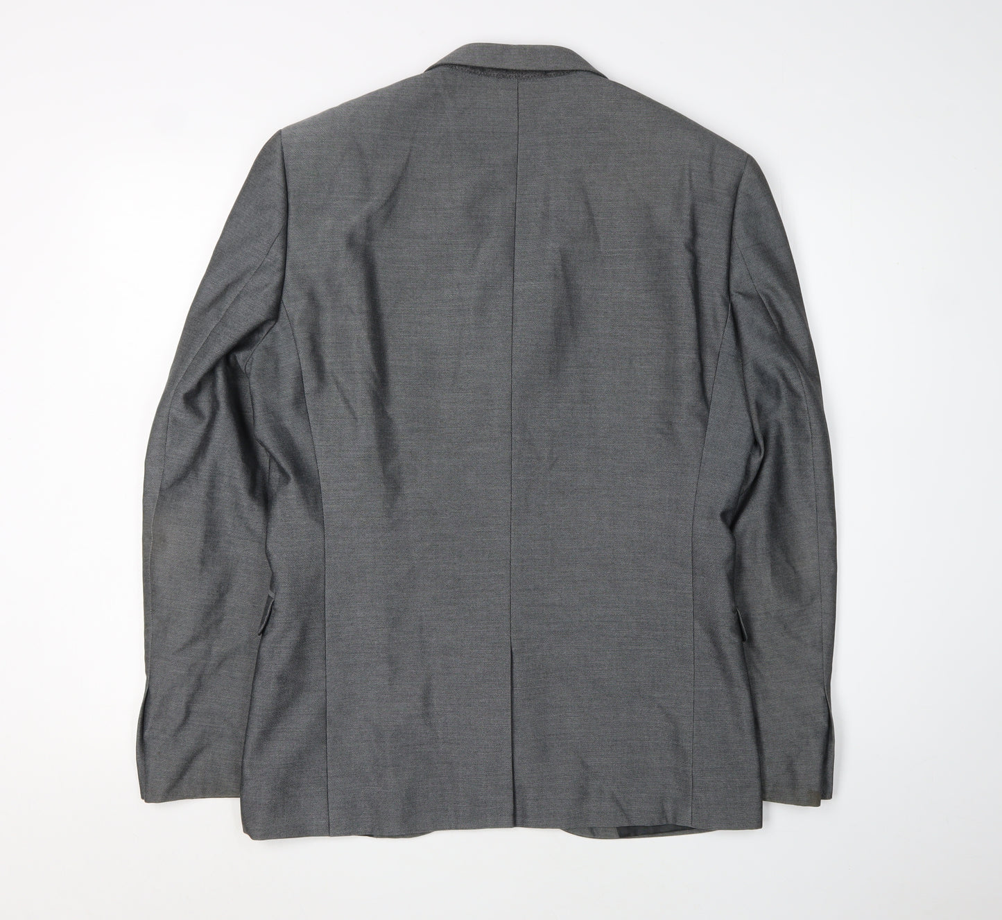 Next Men's Grey Suit Jacket, Size 38R, Formal Wear