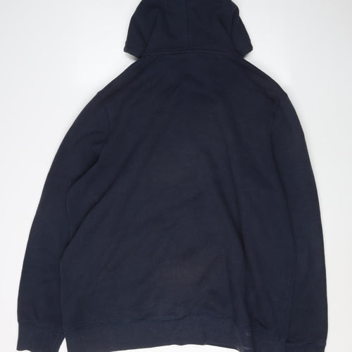 TOG24 Men's Blue Full Zip Hoodie 2XL Regular