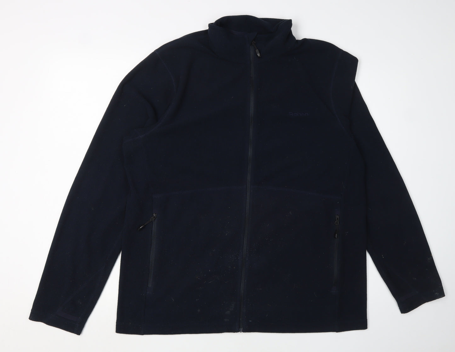 Rohan Men's Blue Zip Jacket L with Zipped Pockets