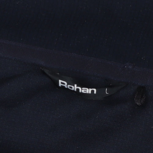 Rohan Men's Blue Zip Jacket L with Zipped Pockets