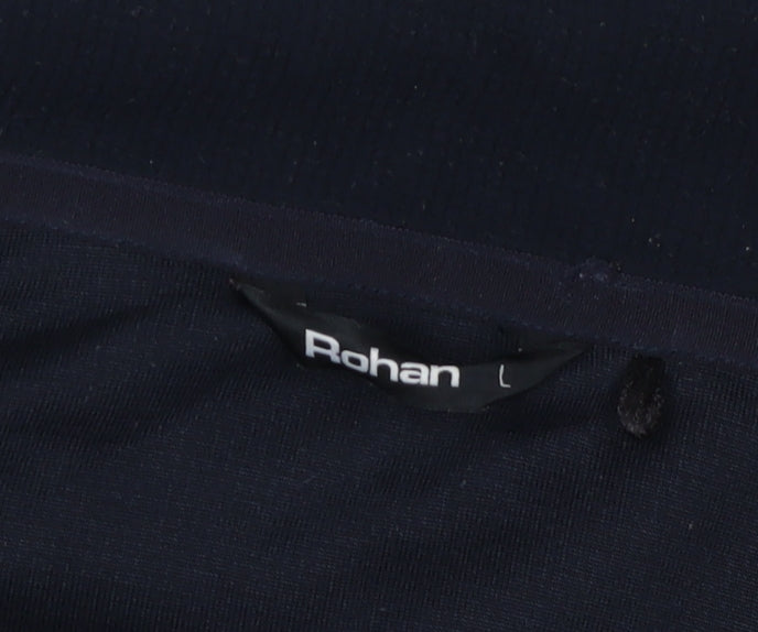 Rohan Men's Blue Zip Jacket L with Zipped Pockets
