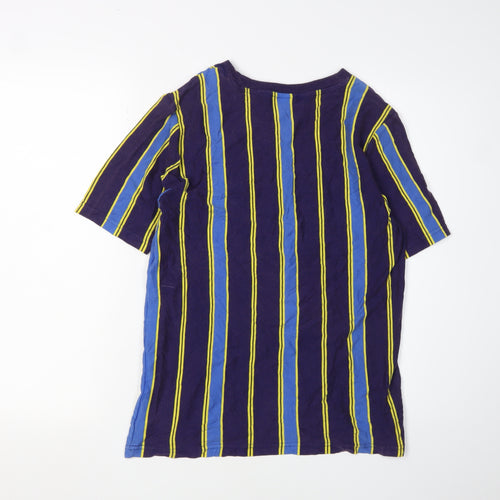 Urban Outfitters Men’s Multicoloured Striped T-Shirt S