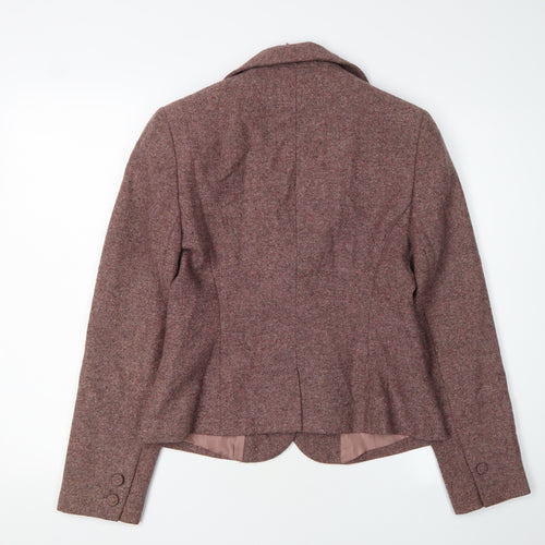 MK One Women's Brown Tweed Blazer Size 12