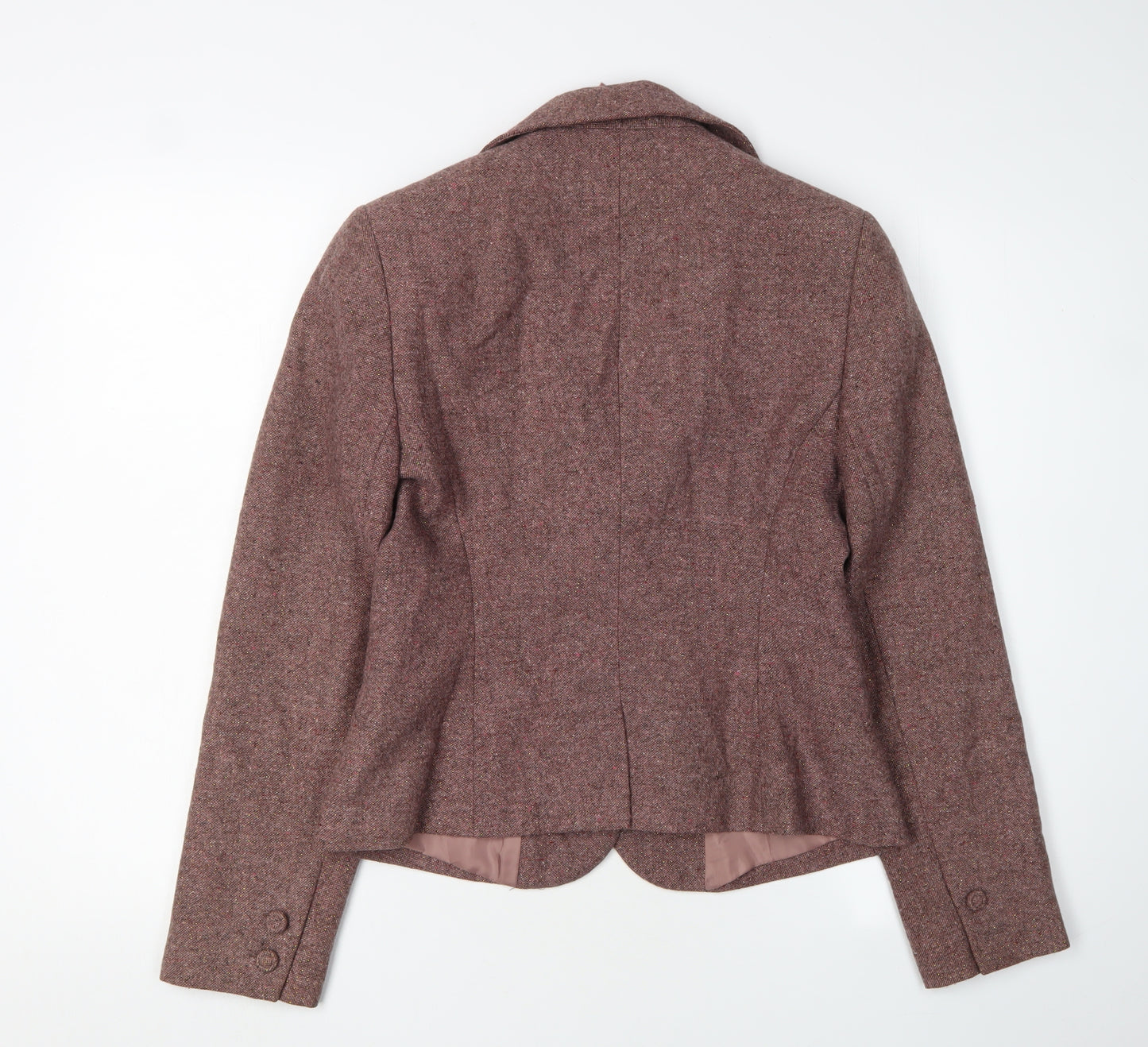 MK One Women's Brown Tweed Blazer Size 12