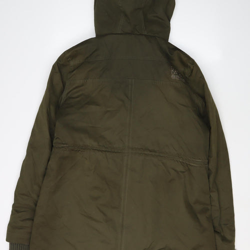 Superdry Women's Green Windbreaker Parka XL