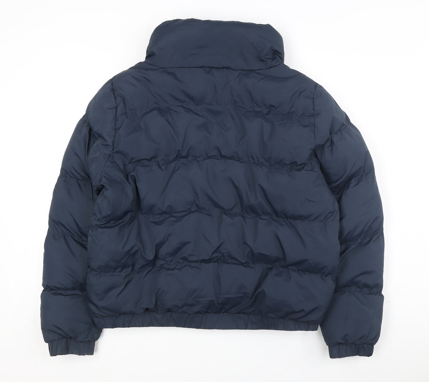Brave Soul Women's Blue Puffer Jacket Size 14 - Winter Essential