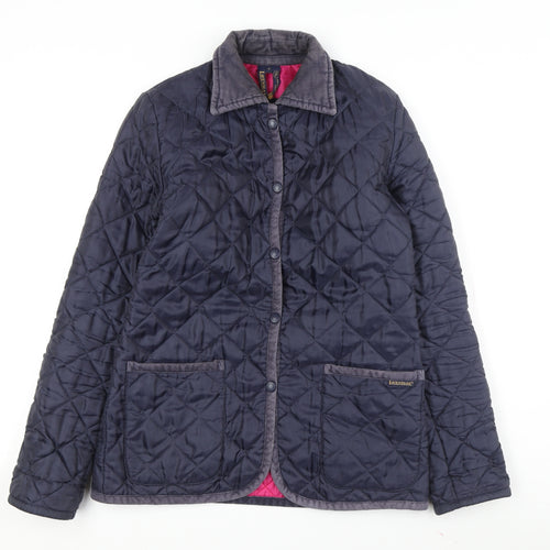 Lavenham Women's Black Quilted Jacket Size 10