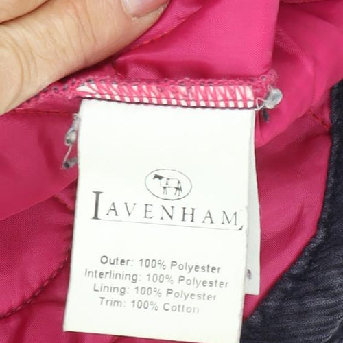 Lavenham Women's Black Quilted Jacket Size 10
