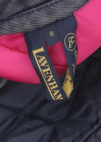 Lavenham Women's Black Quilted Jacket Size 10