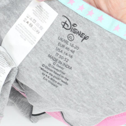Disney Women's Grey Marie Nightshirt XL Cartoon Print