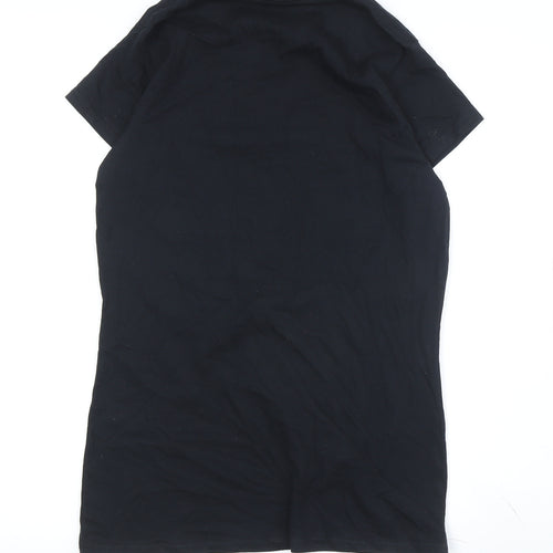 UFC Unisex Black T-Shirt M Sports Casual