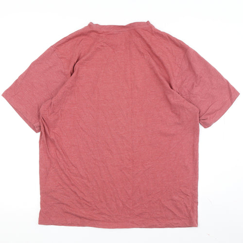 Peter Storm Men's Red M Cotton Crew Neck T-Shirt