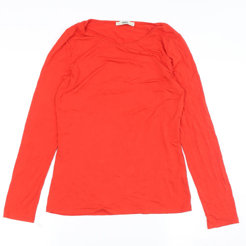 Oasis Red Women's Long Sleeve T-Shirt S Casual