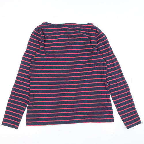 Crew Clothing Women's Multicoloured Stripe T-Shirt Size 12