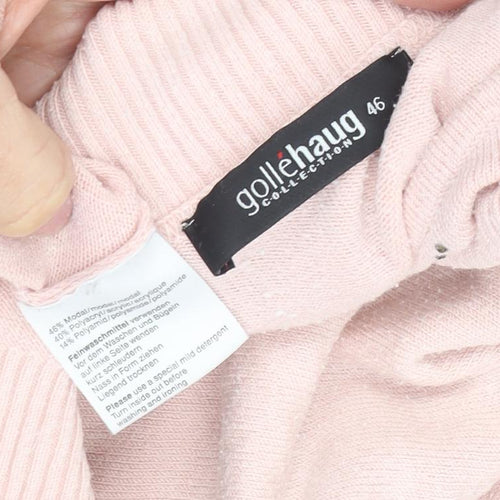 Gollehaug Women's Pink Pullover Jumper, Size 18