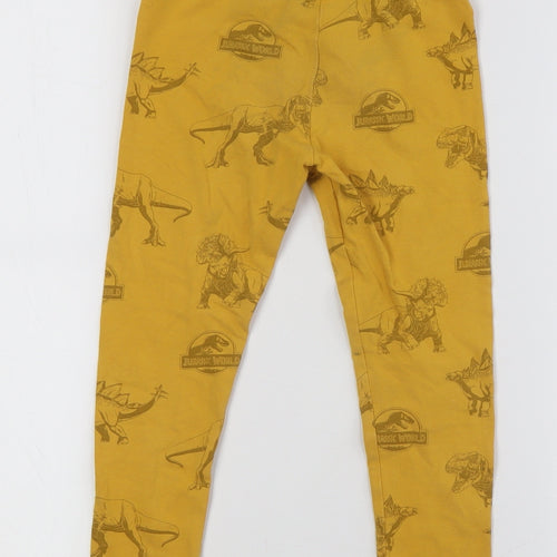 Jurassic World Boys Yellow Pyjama Pants 5-6 Years