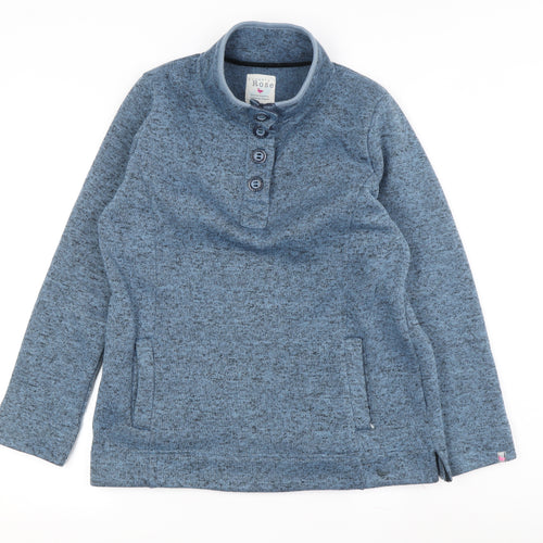 Country Rose Women's Blue Henley Sweatshirt M