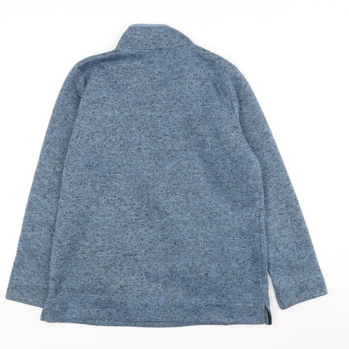 Country Rose Women's Blue Henley Sweatshirt M