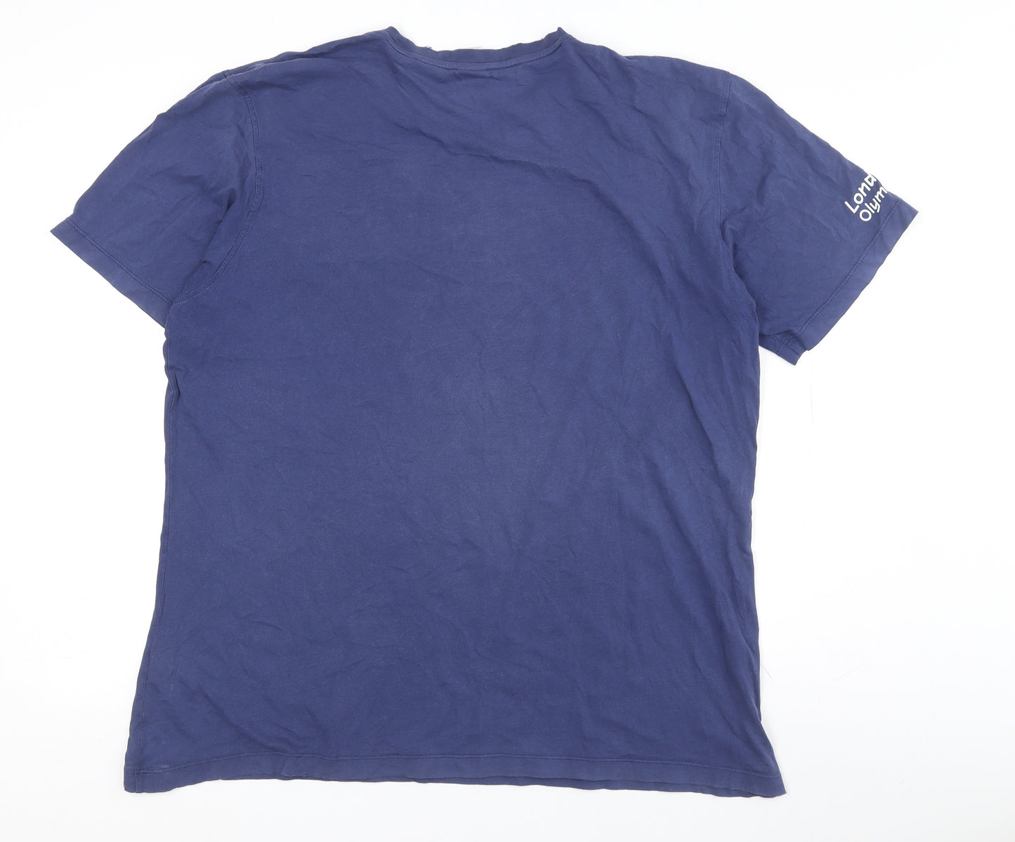 2012 Olympics Men's Blue London XL T-Shirt, Sports Fan Tee