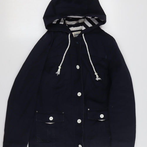 Mantaray Women's Black Parka Jacket Size 12 Casual