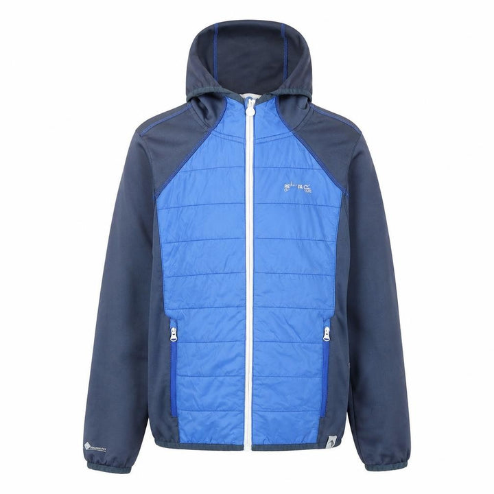 Regatta Boys Blue Hooded Jacket 13 Years Lightweight
