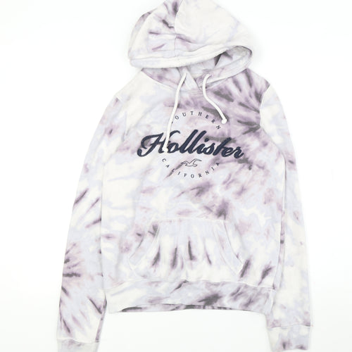 Hollister Women's XS Multicoloured Tie-Dye Pullover Hoodie