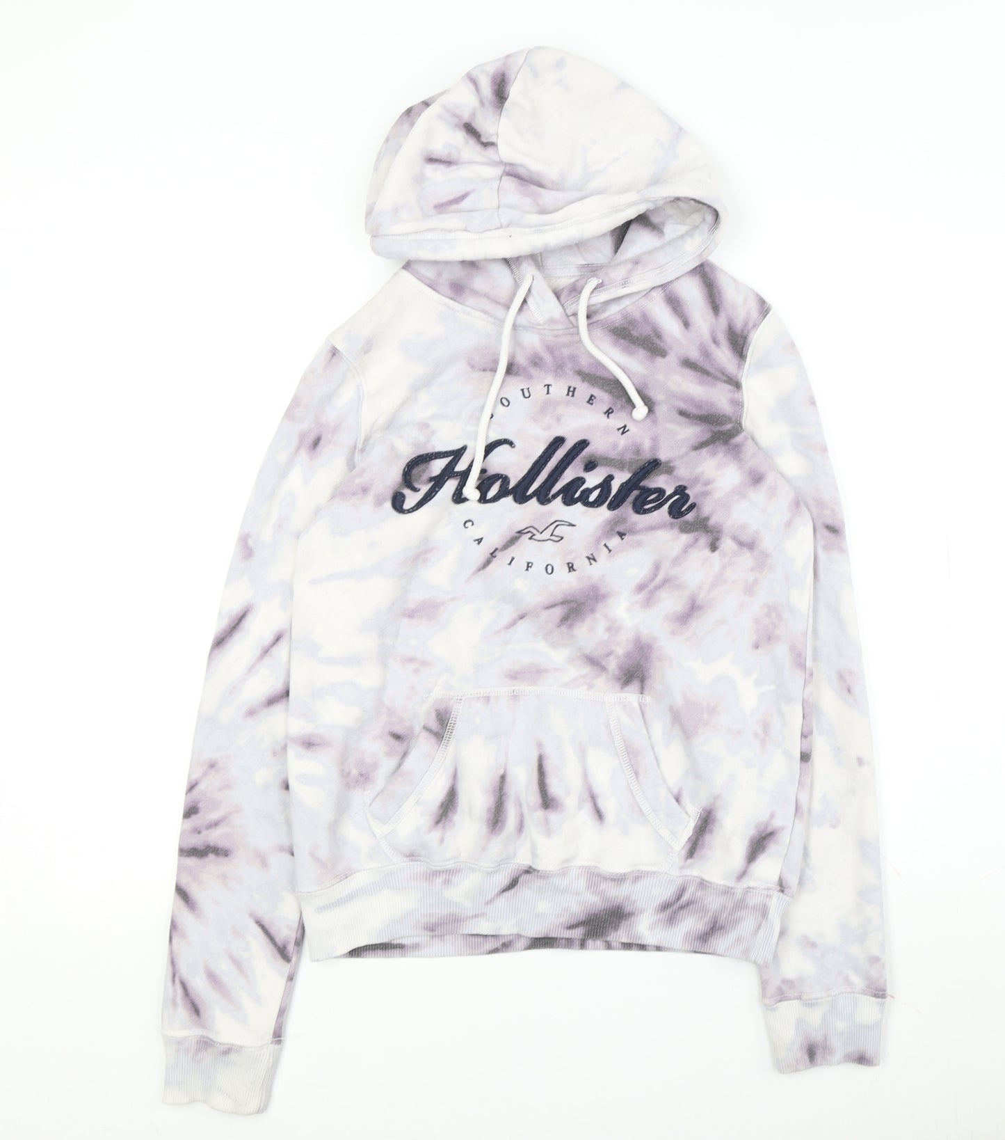 Hollister Women's XS Multicoloured Tie-Dye Pullover Hoodie